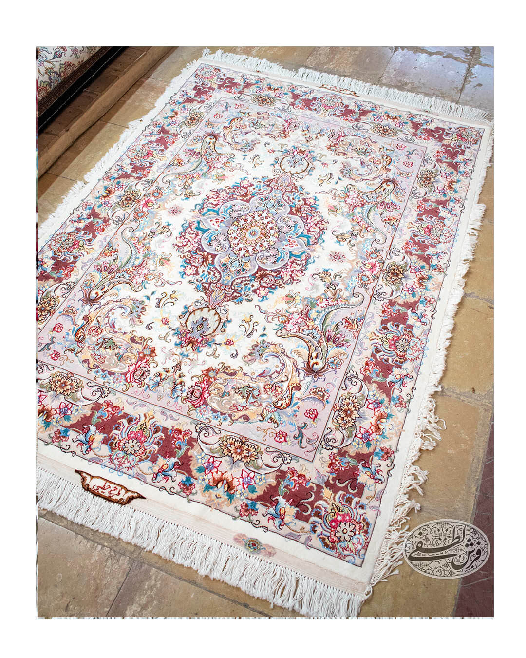 قالیچه ۳ متری طرح خطیبی کد۱۹۹ - Image 4