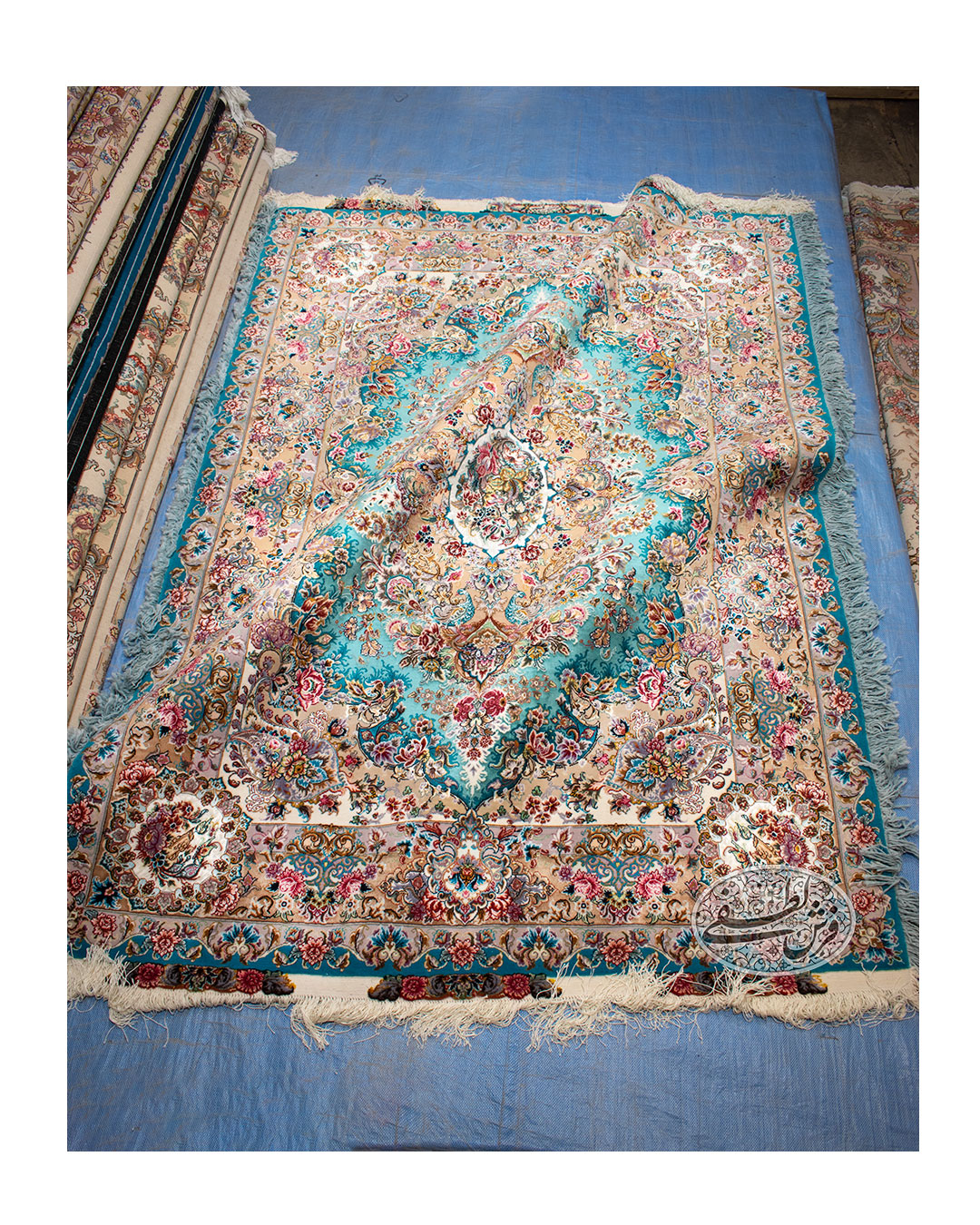 قالیچه ۳متری نقشه خطیبی جدید