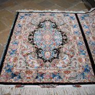 جفت قالیچه ۳ متری نقشه خطیبی