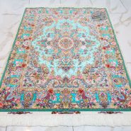 قالیچه 3 متری طرح خطیبی سیمرغ