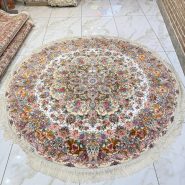 فرش گرد ۲ متری استاد خطیبی