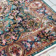 قالیچه نفیس 3 متری سالاری باغ بهشت – 60 رج
