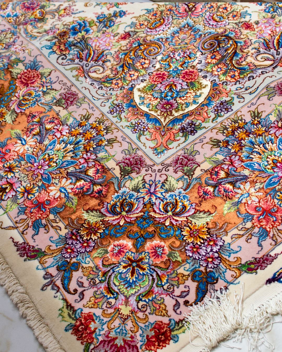 فرش نفیس 9 متری خطیبی-40رج - Image 3