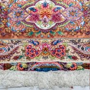 جفت فرش۱۲ متری طرح خطیبی(گلدانی)-40 رج
